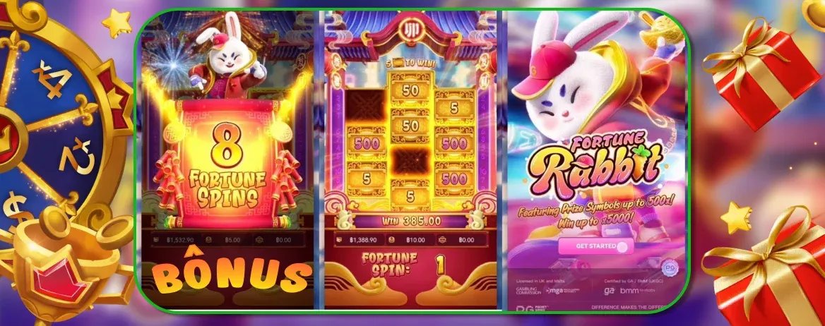 Antarmuka permainan Fortune Rabbit di ratu 188 menampilkan gulungan, simbol kelinci, dan kontrol taruhan